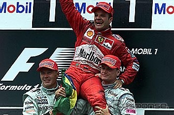 【F1ドイツGP 速報】バリケロ、涙、涙、涙の初優勝