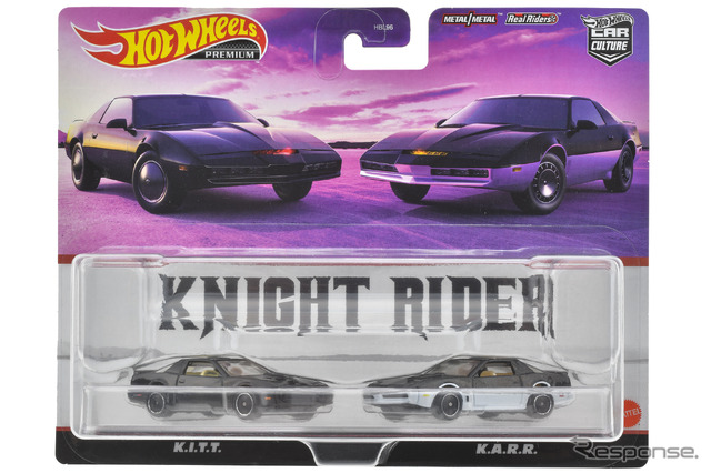 ホットウィール プレミアム 2パック ナイトライダー K.I.T.T. / K.A.R.R. ( 9月発売予定 )