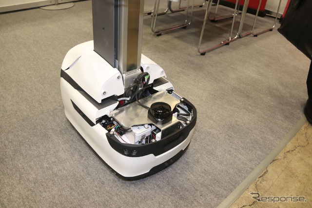駆動部分にLiDA、障害物などを検知(ロボデックス秋2022)