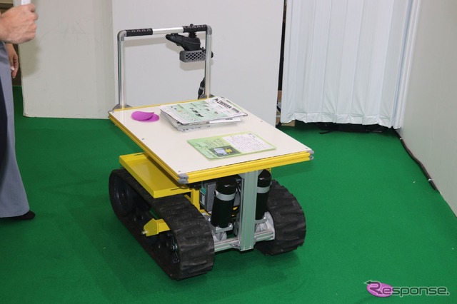 農作業支援に使えるクローラータイプ(ロボデックス秋2022)