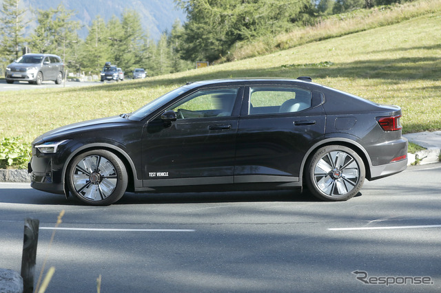 ポールスター2 改良新型プロトタイプ（スクープ写真）
