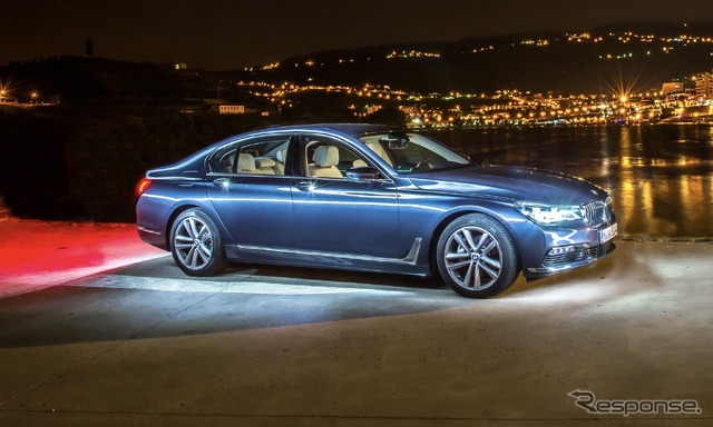 ライトカーペットの応用例(BMW 7シリーズ)
