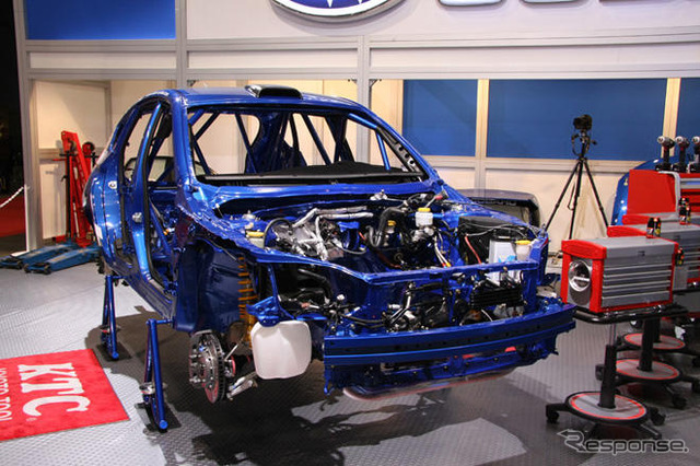 【東京オートサロン09】スバル WRCマシン の作り方