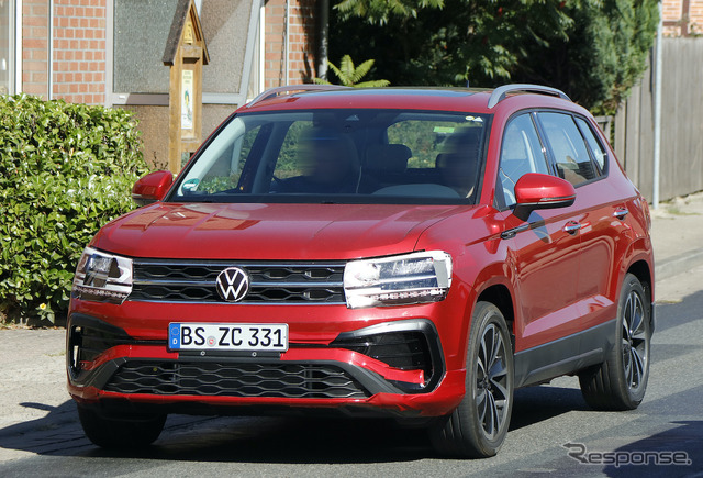 VW Tharu/Taos 改良新型プロトタイプ(スクープ写真)