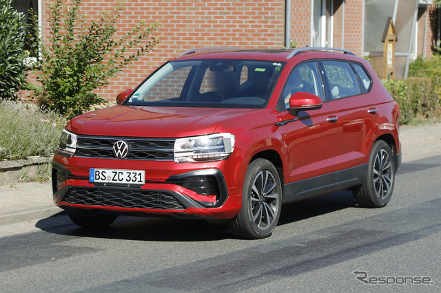 VW Tharu/Taos 改良新型プロトタイプ(スクープ写真)