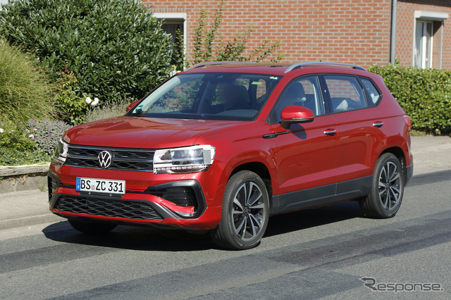 VW Tharu/Taos 改良新型プロトタイプ(スクープ写真)