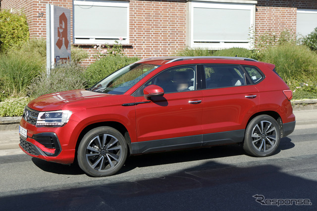 VW Tharu/Taos 改良新型プロトタイプ(スクープ写真)