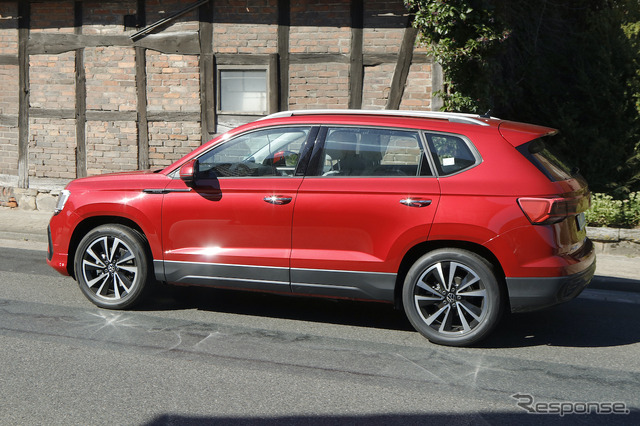 VW Tharu/Taos 改良新型プロトタイプ(スクープ写真)
