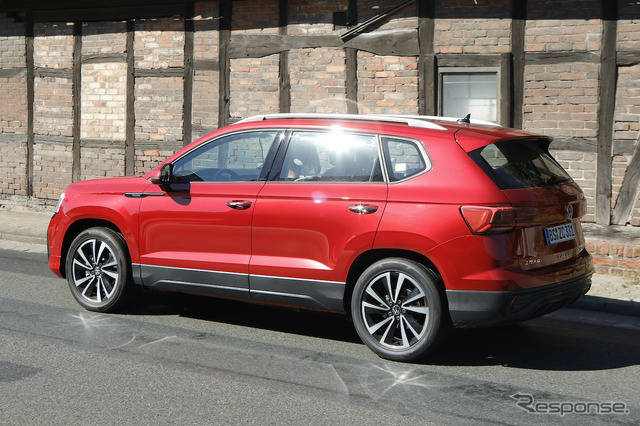 VW Tharu/Taos 改良新型プロトタイプ(スクープ写真)