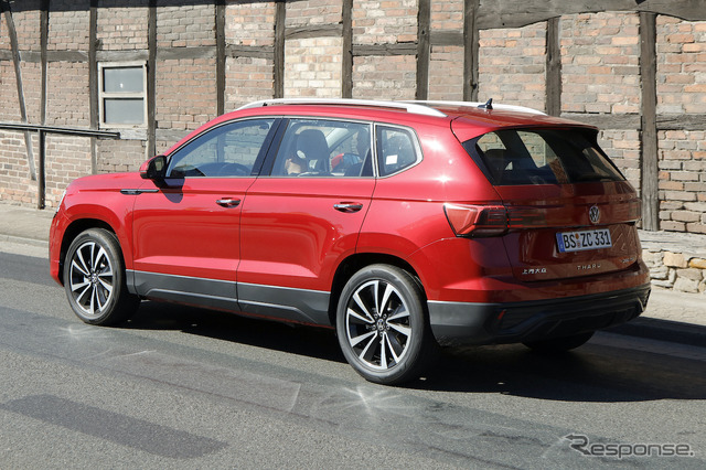VW Tharu/Taos 改良新型プロトタイプ(スクープ写真)