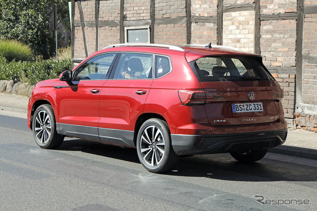 VW Tharu/Taos 改良新型プロトタイプ(スクープ写真)