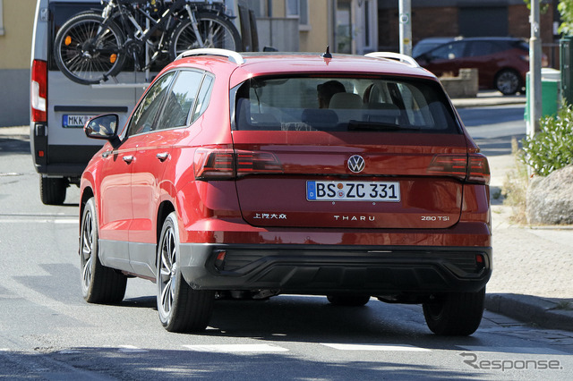 VW Tharu/Taos 改良新型プロトタイプ(スクープ写真)