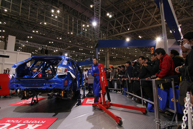 【東京オートサロン09】スバル WRCマシン の作り方