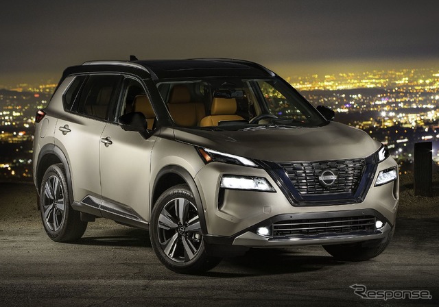 日産 ローグ( エクストレイル 新型に相当)の2023年モデル