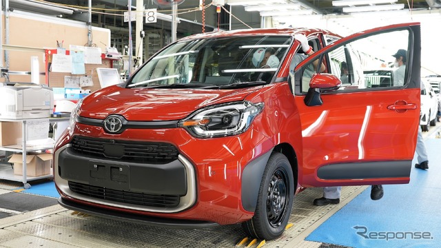 新型シエンタ 組み立てライン