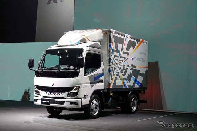 「eCanter」次世代モデルのショートシャシモデル