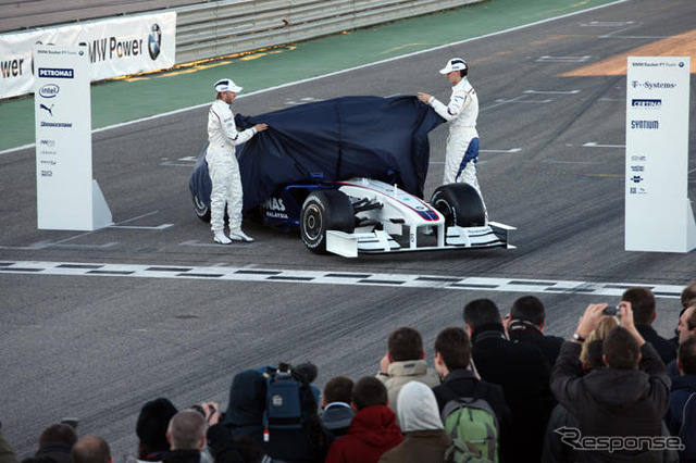 ［写真蔵］BMWザウバー F1.09 がお目見え