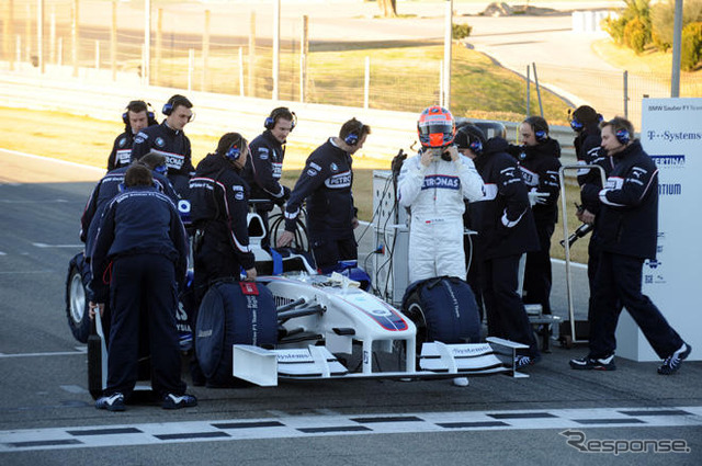 ［写真蔵］BMWザウバー F1.09 がお目見え