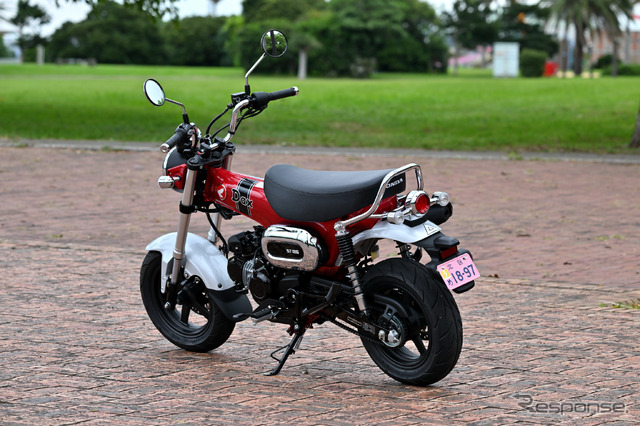 ホンダ ダックス125(パールネビュラレッド)
