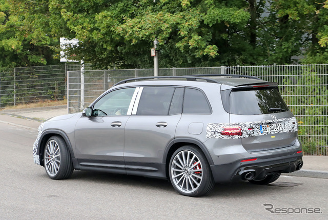 メルセデス AMG GLB 35 プロトタイプ(スクープ写真)