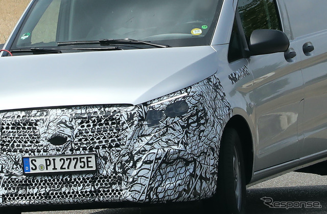メルセデスベンツ Vito(ヴィート)改良新型プロトタイプ(スクープ写真)