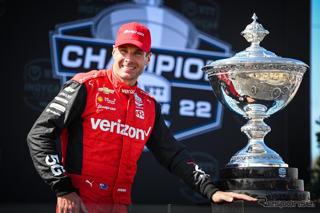 2022年のインディカー王者となったウィル・パワー。