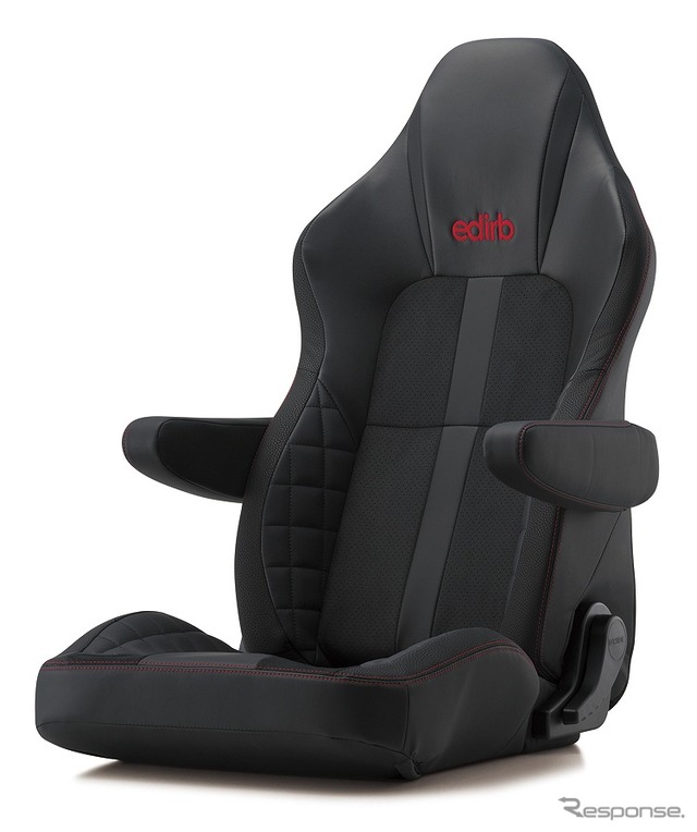 edirb 132V(レッドステッチ + 別売アームレスト)