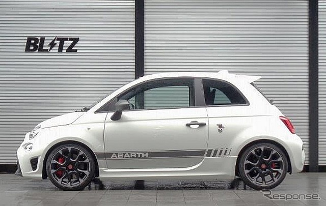 アバルト 595(DAMPER ZZ-R装着車両)