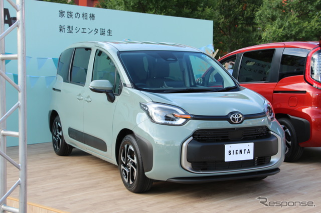 トヨタ・シエンタ新型