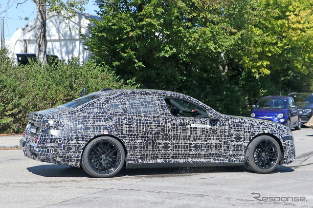 BMW M5 次期型プロトタイプ(スクープ写真)