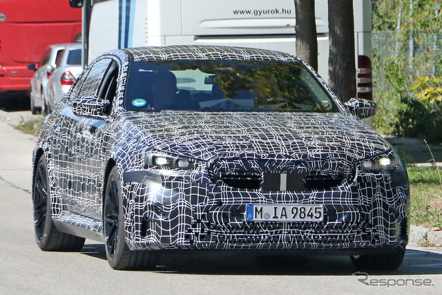 BMW M5 次期型プロトタイプ(スクープ写真)