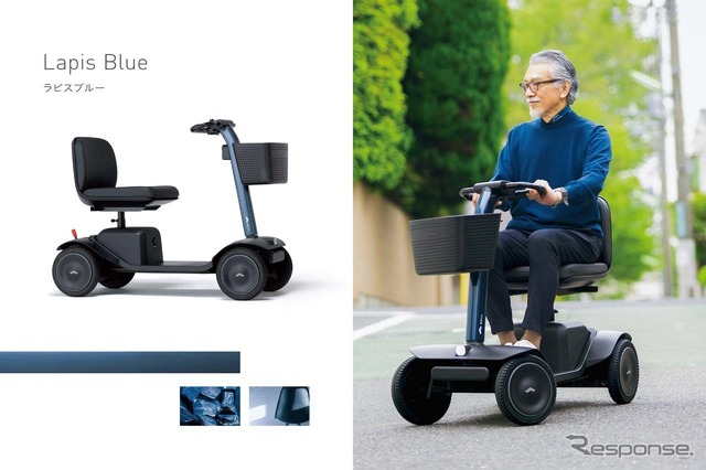 オプションカラーの「ラビスブルー」(オプション価格:1万5000円)
