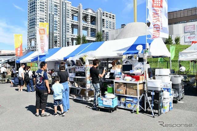 お台場キャンピングカーフェア(会場風景)