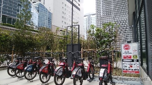 ドコモ・バイクシェア サイクルポート(ウォーターズ竹芝)
