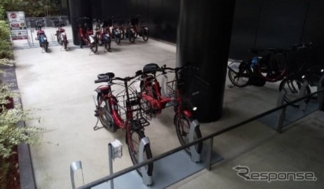 ドコモ・バイクシェア サイクルポート(東京ポートシティ竹芝)