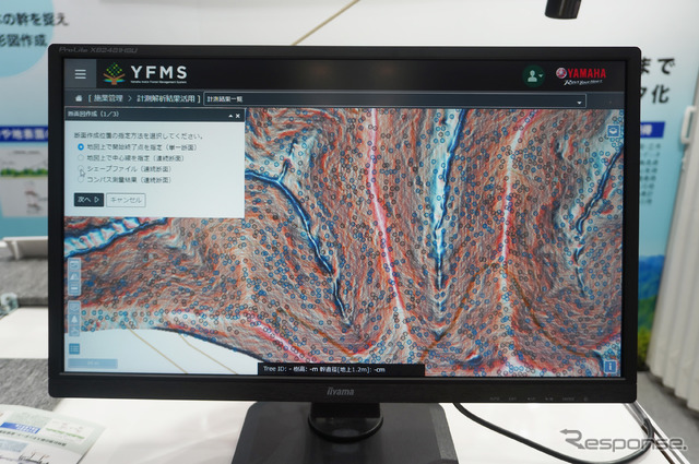 高解像度LiDARを搭載し森林計測をおこなう、ヤマハ発動機の無人ヘリコプター