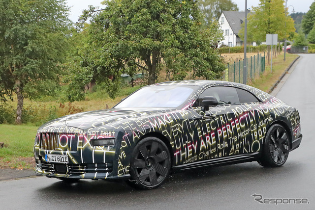 ロールスロイス スペクター プロトタイプ(スクープ写真)