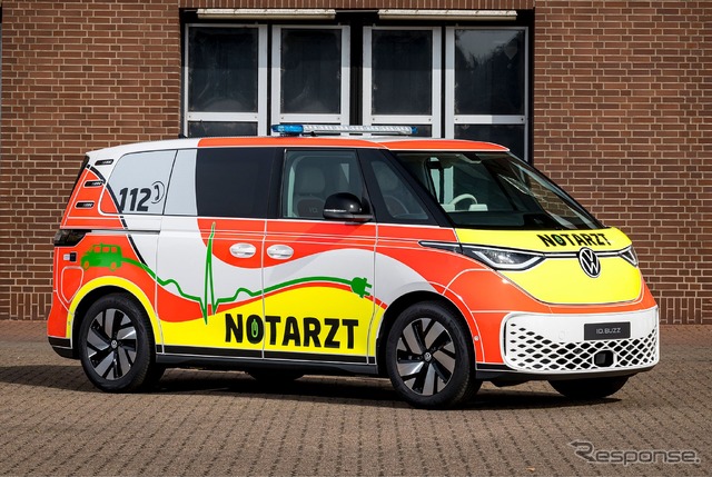 フォルクスワーゲン ID. Buzz がベースの救急車