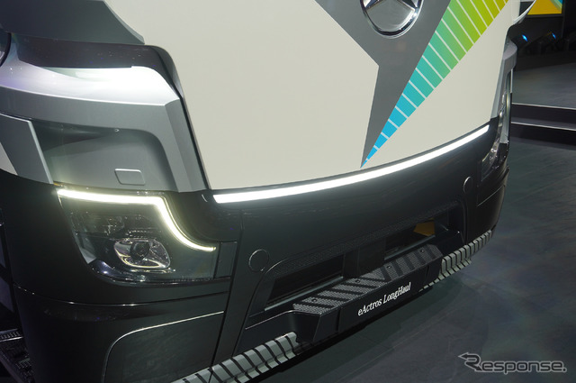 メルセデスベンツトラックの電気大型トラック『eアクトロス ロングホール』(IAAトランスポーテーション2022)