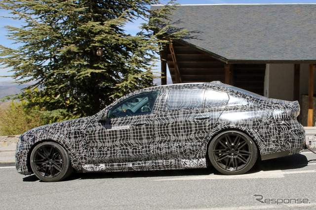 BMW M5 次期型プロトタイプ(スクープ写真)