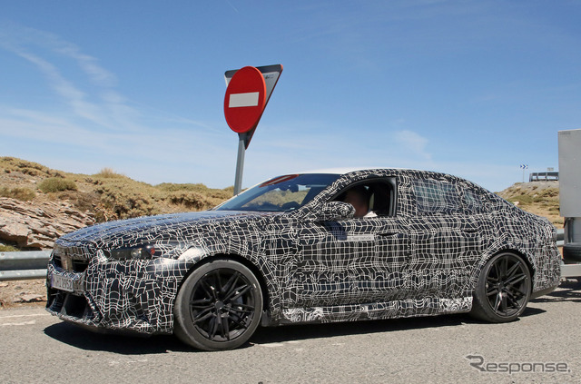 BMW M5 次期型プロトタイプ(スクープ写真)
