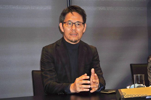 三菱ふそうトラック・バスの安藤寛信副社長