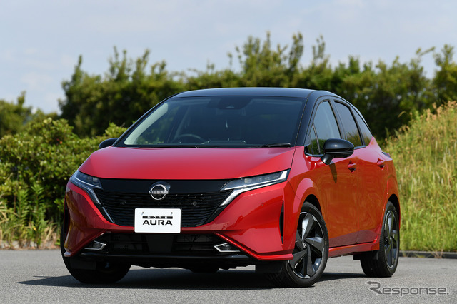 日産ノートオーラ:納期は販売店に問い合わせ。