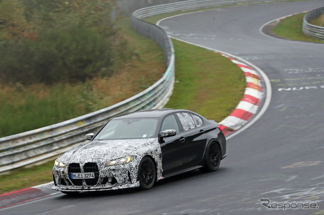 BMW M3 CS 市販型プロトタイプ（スクープ写真）