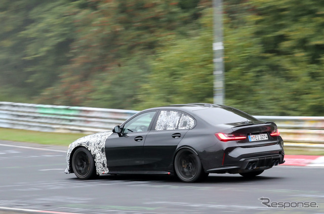 BMW M3 CS 市販型プロトタイプ（スクープ写真）