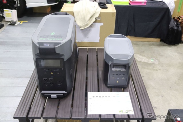 ポータブル電源各種:横浜キャンピングカーショー2022