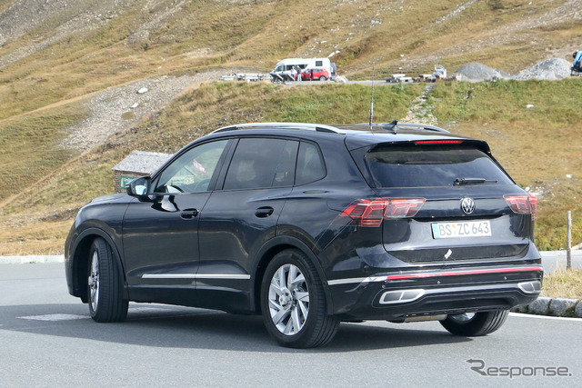 VW ティグアン 次期型プロトタイプ(スクープ写真)
