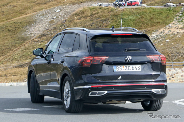 VW ティグアン 次期型プロトタイプ(スクープ写真)