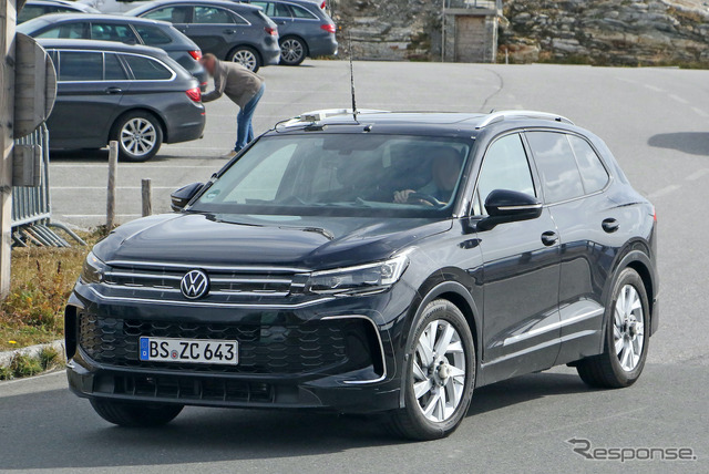 VW ティグアン 次期型プロトタイプ(スクープ写真)