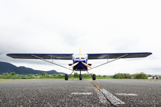 飛行試験に用いた試験機(新明和工業にて調達・組立)